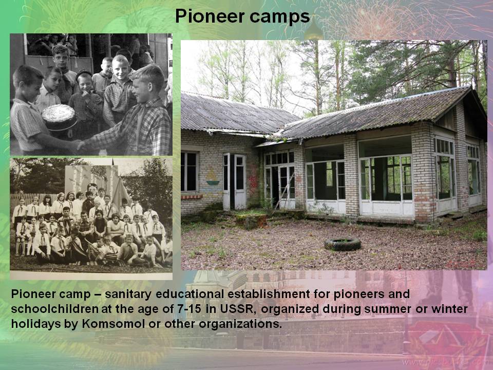 Pioneer camps
