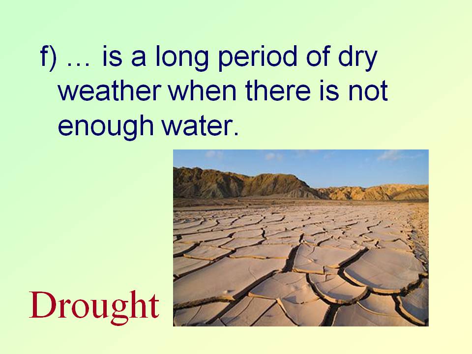 Drought