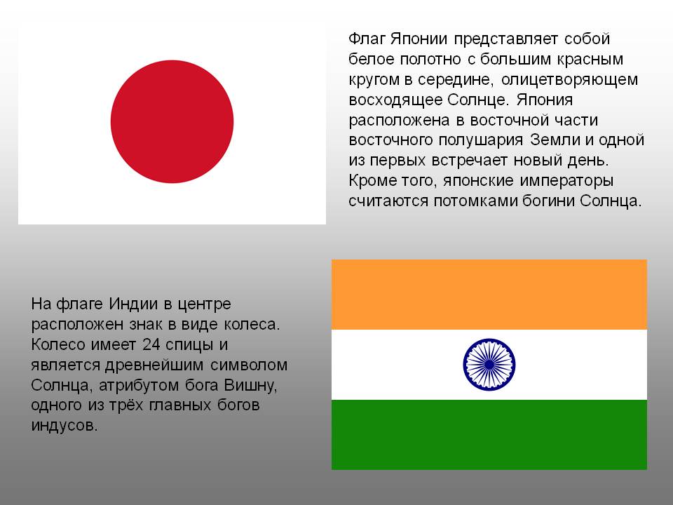 Флаг Японии