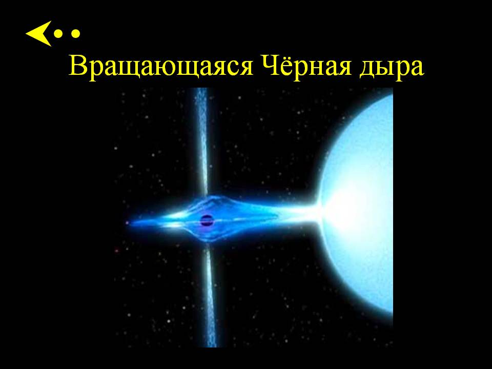 Вращающаяся чёрная дыра