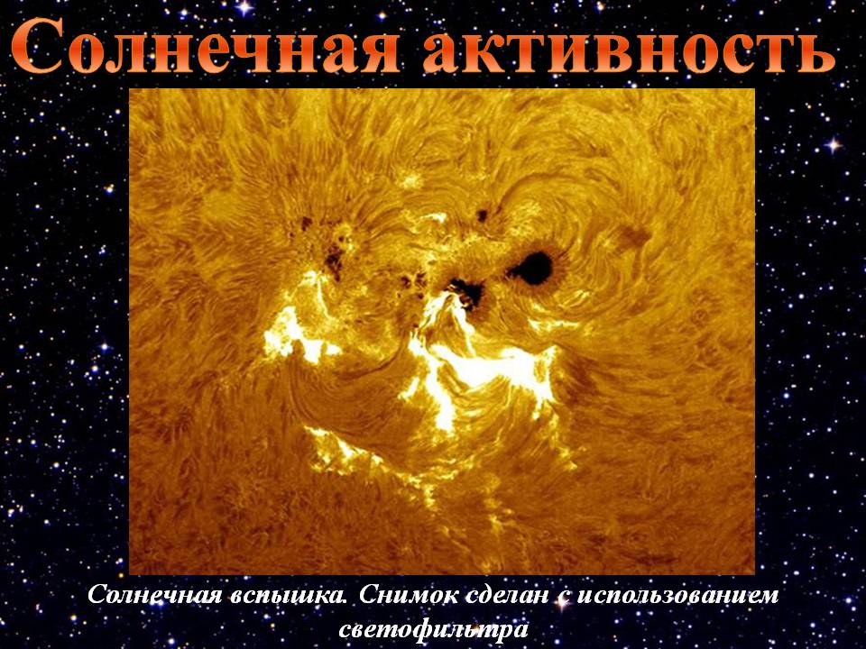 Солнечная активность
