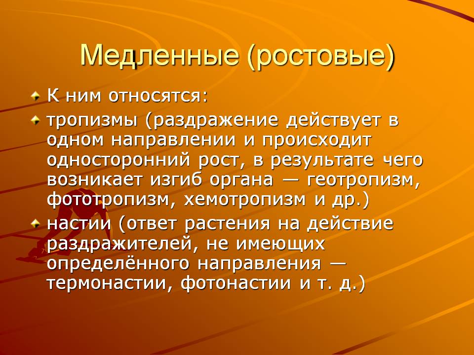 Медленные (ростовые)