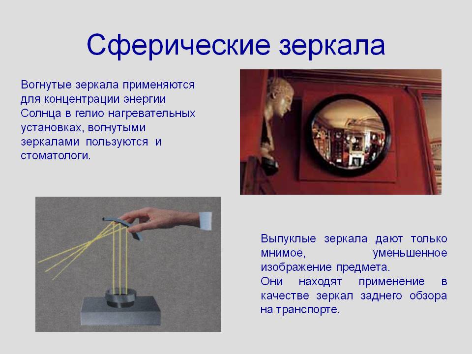 Сферические зеркала