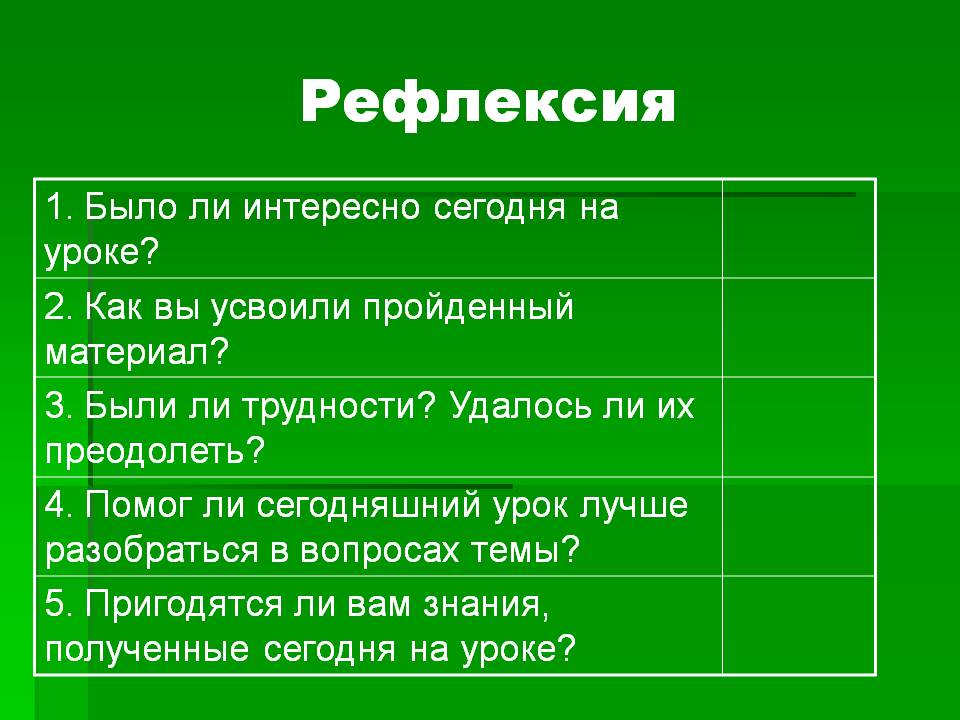 Рефлексия
