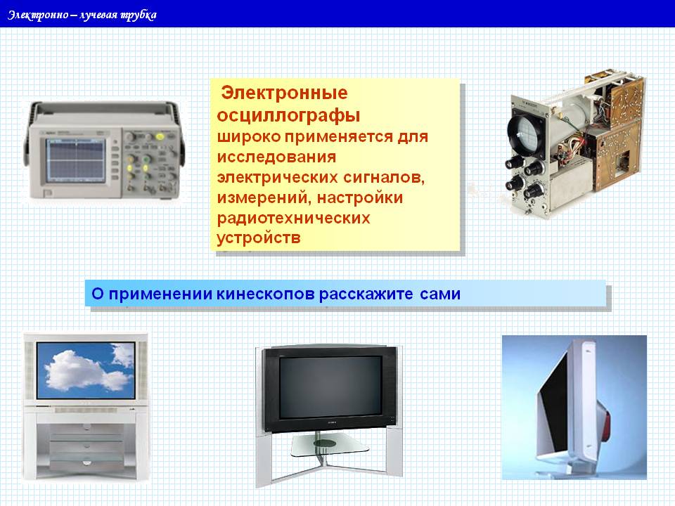 Электронные осциллографы