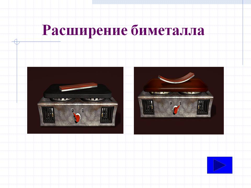 Расширение биметалла