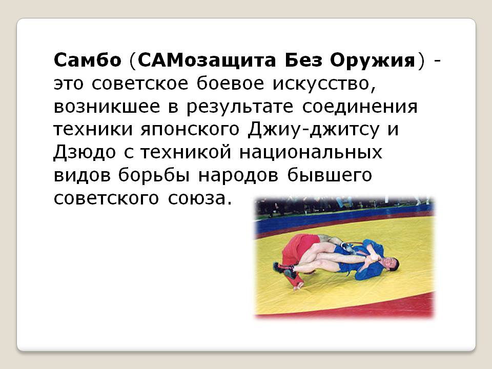 Советское боевое искусство