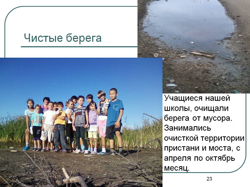 Чистые берега
