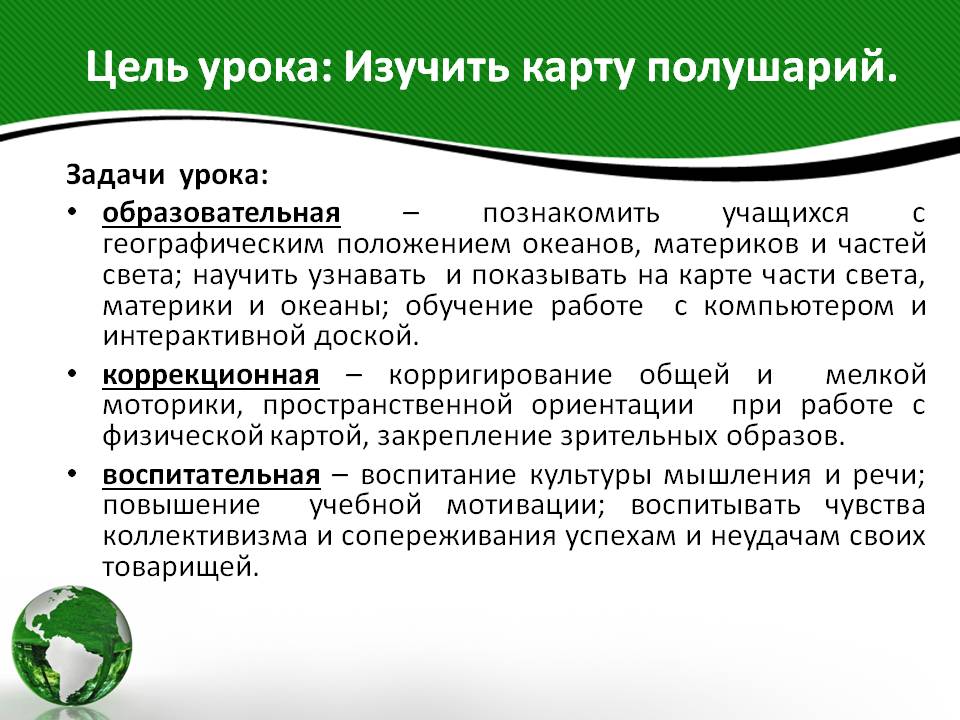 Цель урока