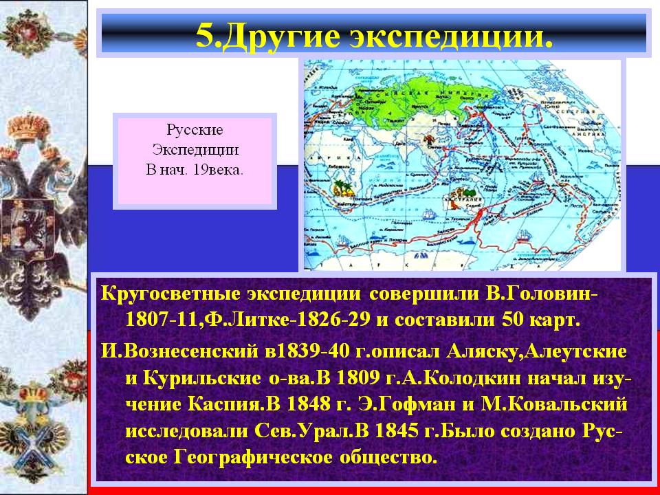 5.Другие экспедиции