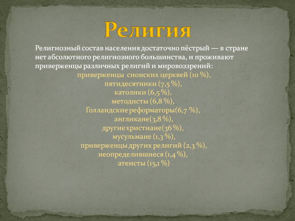 Религия