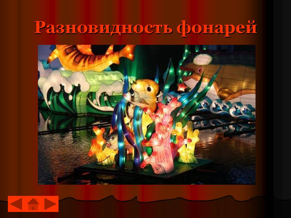 Разновидность фонарей