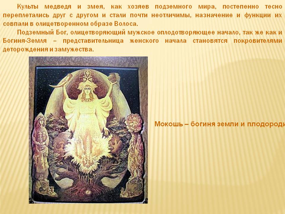 Культы медведя и змея