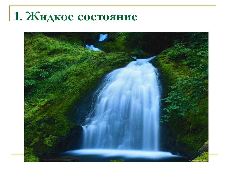 1. Жидкое состояние