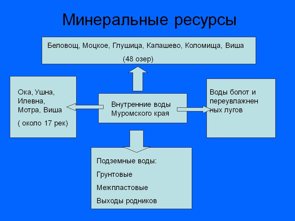 Минеральные ресурсы
