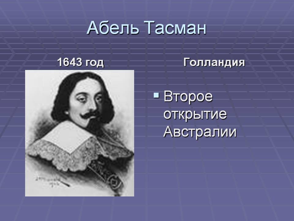 Абель Тасман