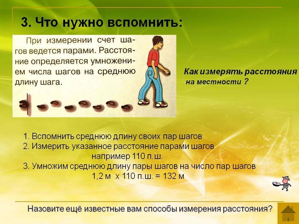 3. Что нужно вспомнить: