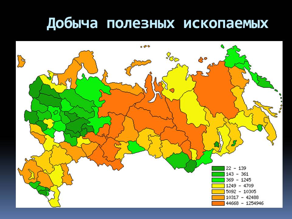Добыча полезных ископаемых
