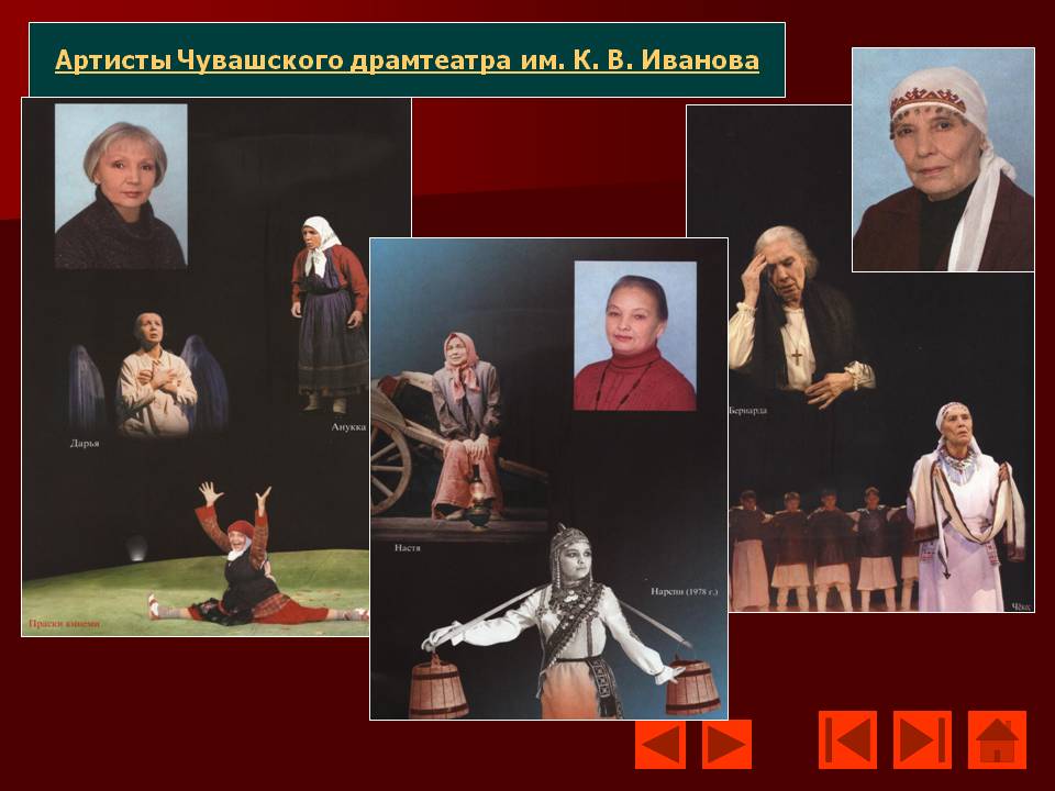 Артисты Чувашского драмтеатра