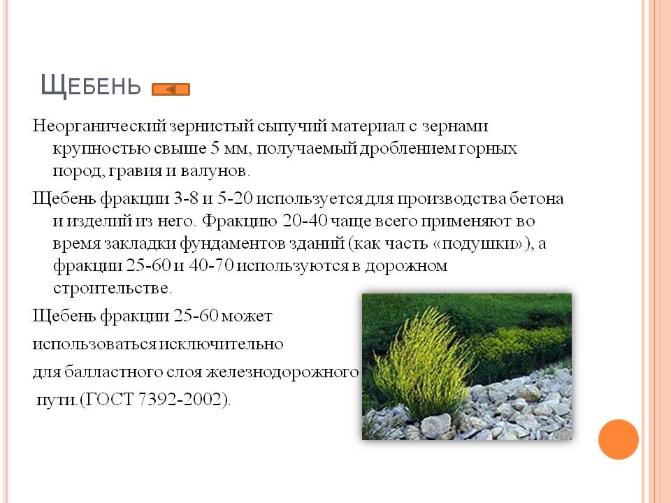 Щебень