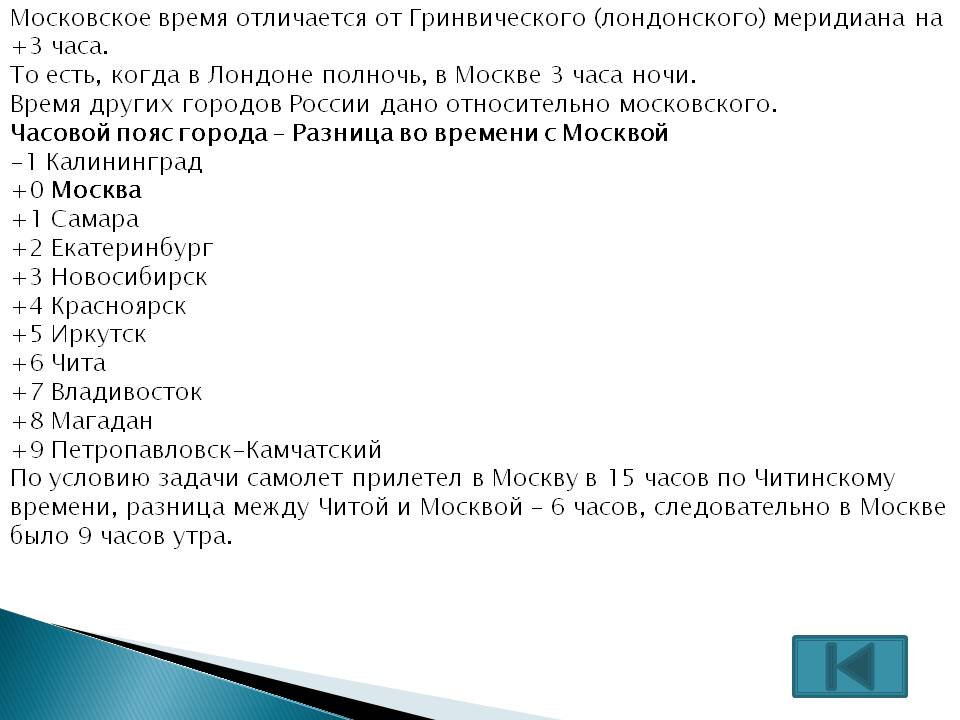 Московское время