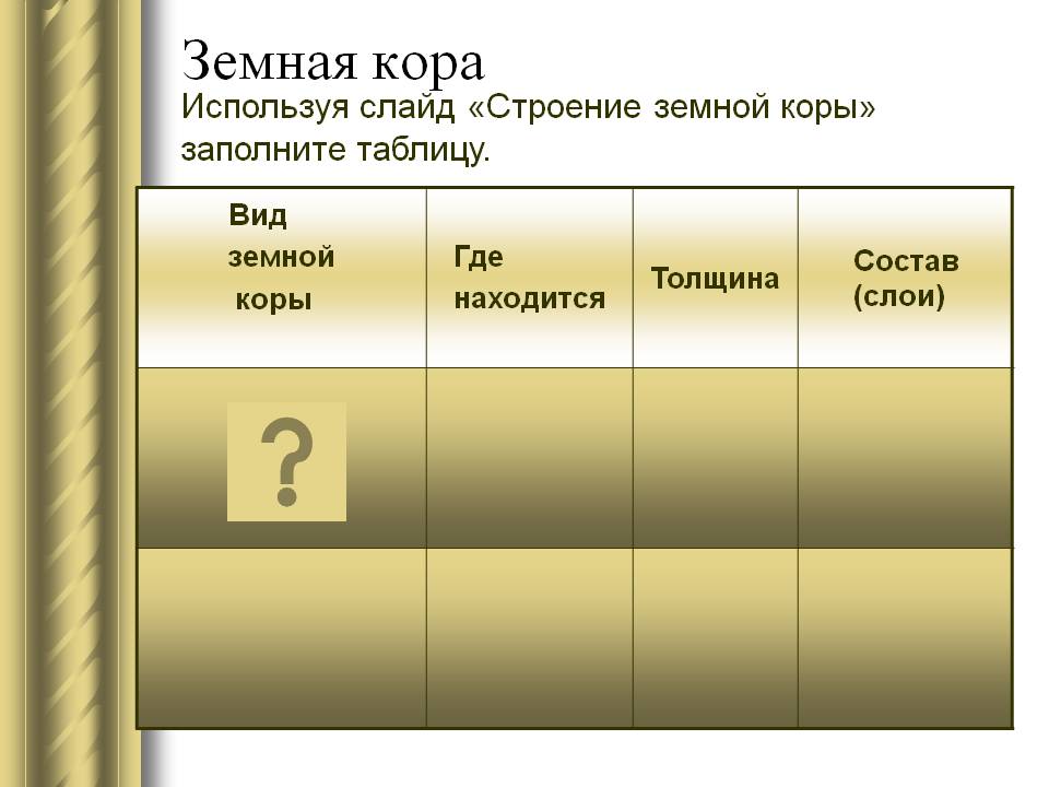 Земная кора