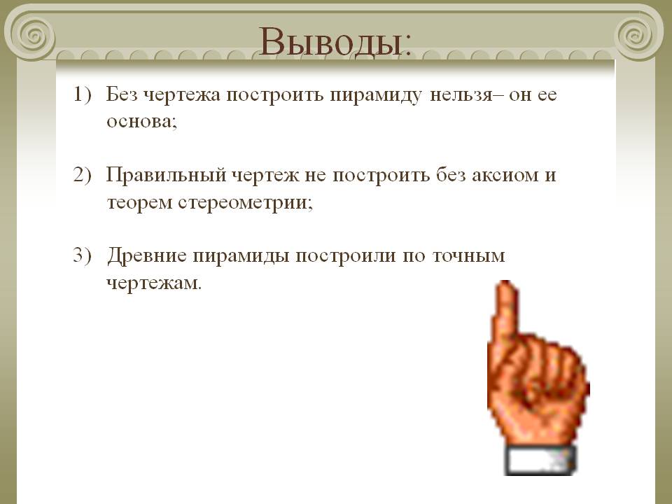 Выводы: