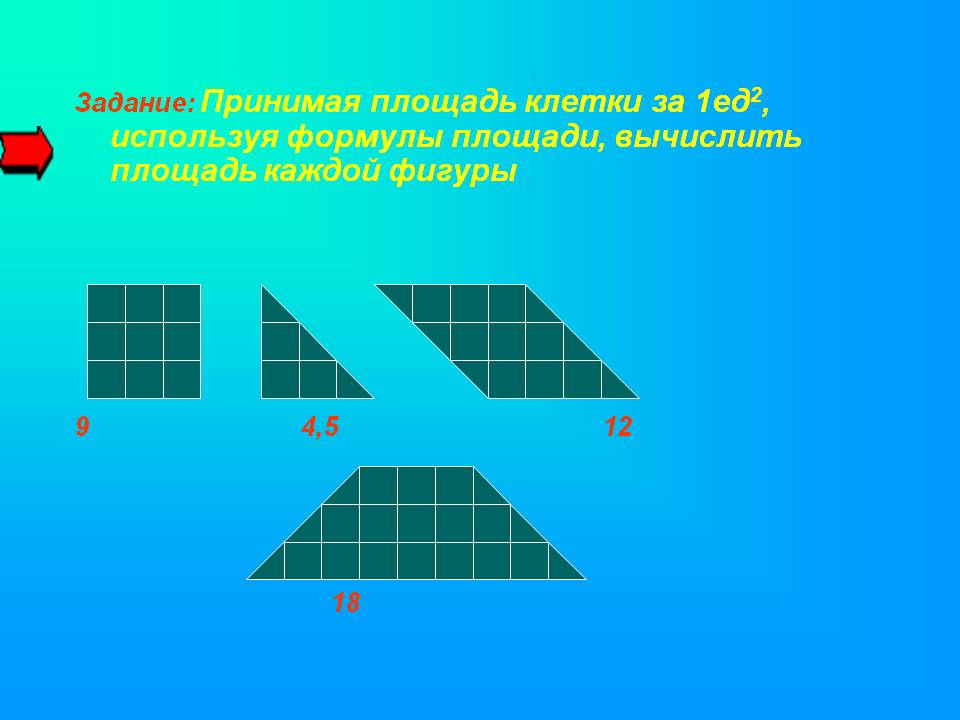 Площадь клетки