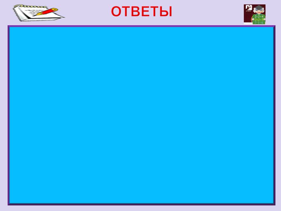 Ответы