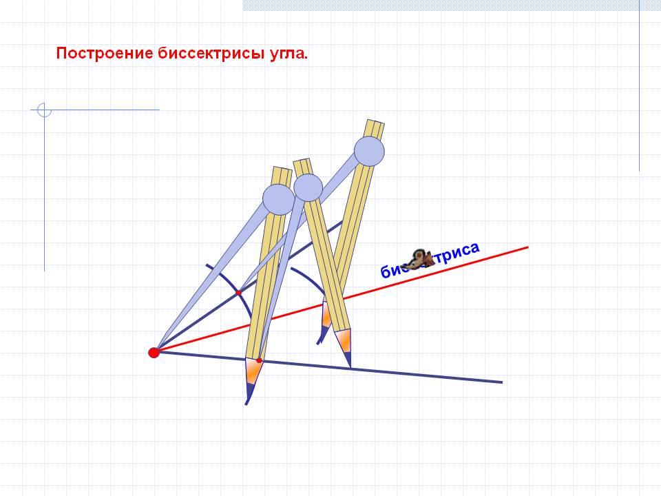 Построение биссектрисы угла