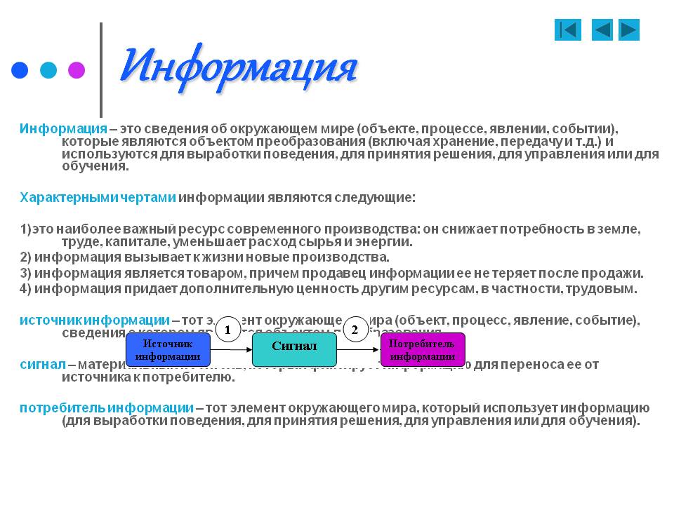 Информация