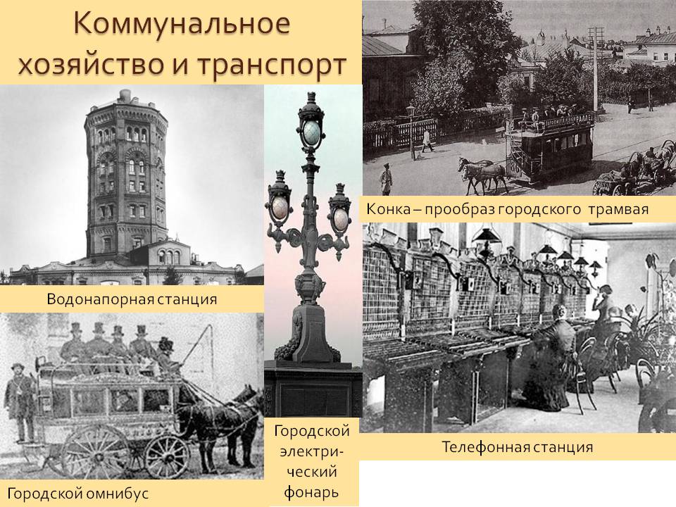 Коммунальное хозяйство и транспорт