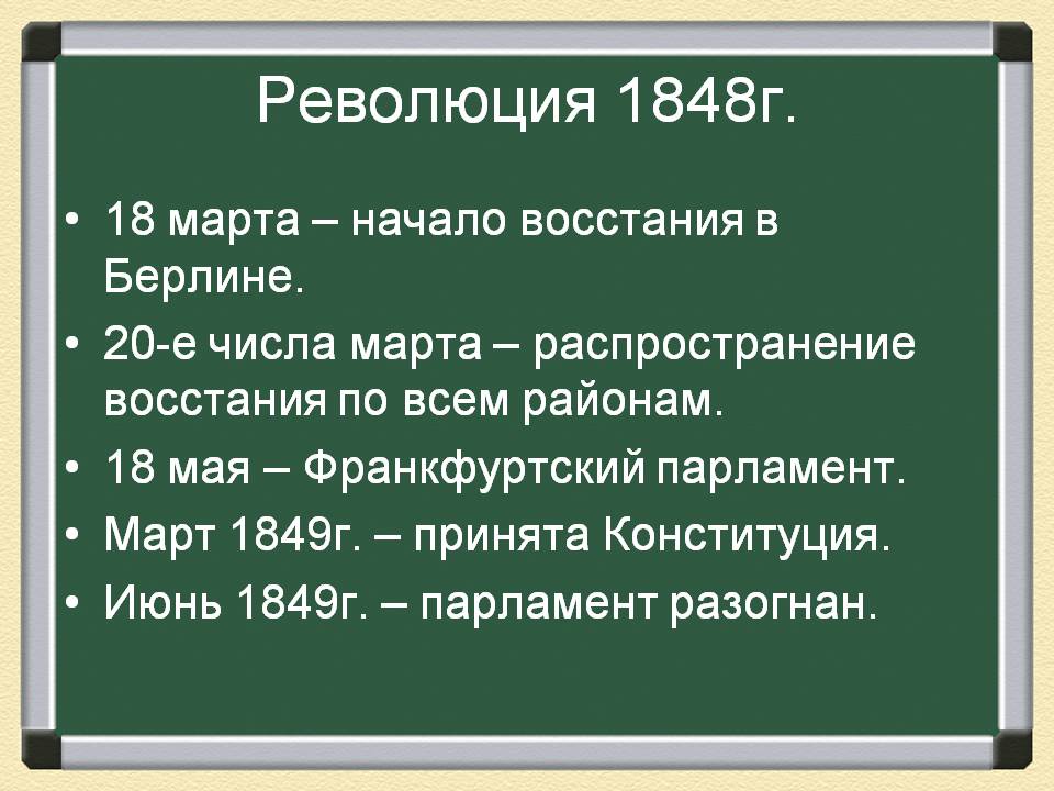 Революция 1848г