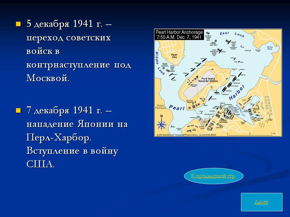 Переход советских войск в контрнаступление