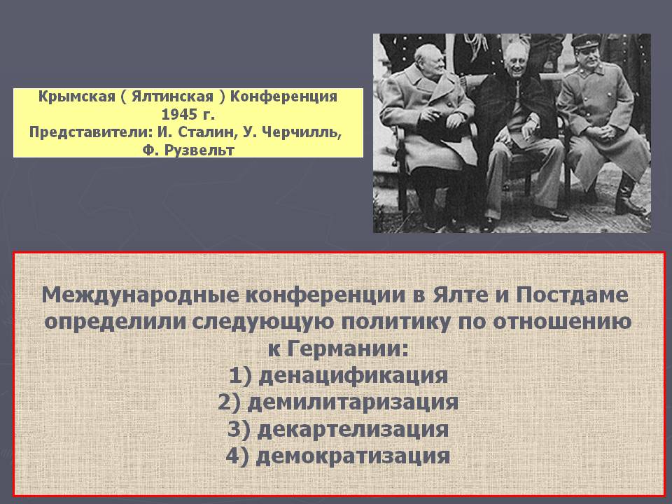 Международные конференции в Ялте