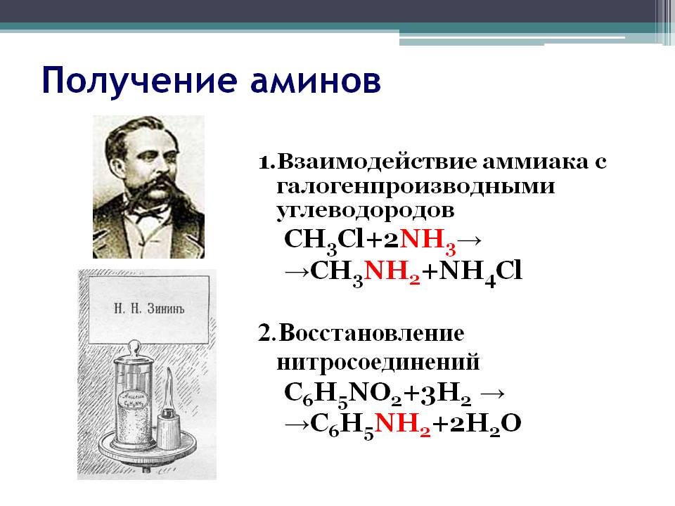 Получение аминов