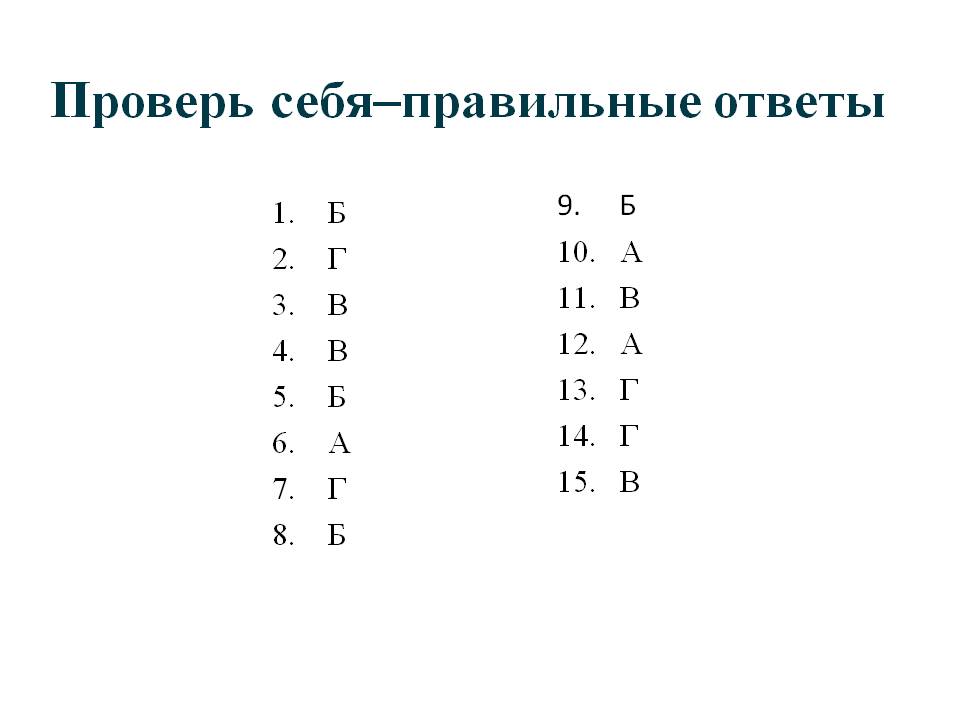 Проверь себя