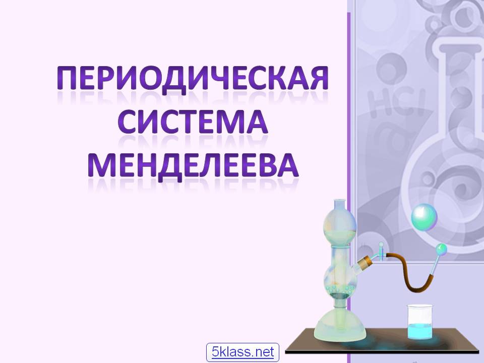 Периодическая система Менделеева