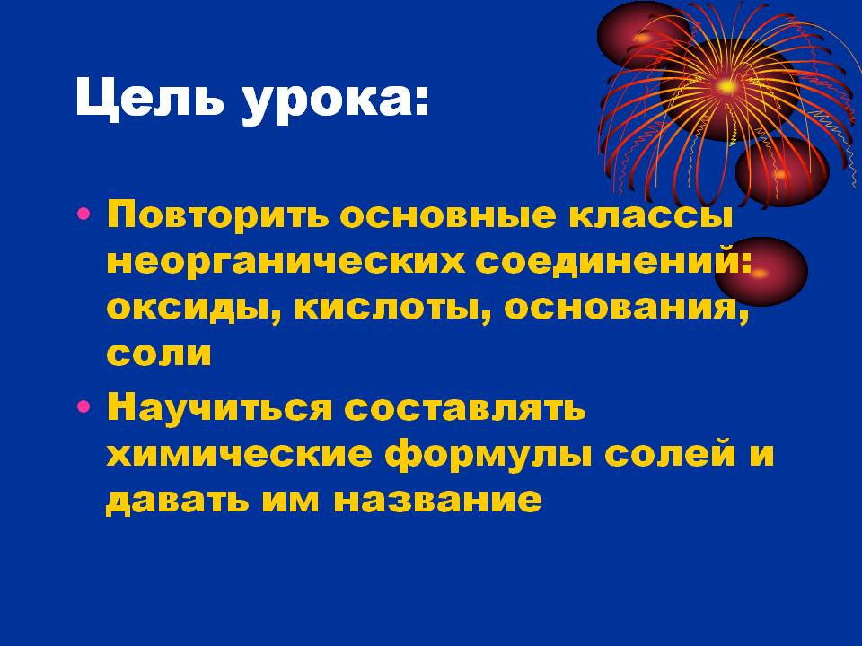 Цель урока: