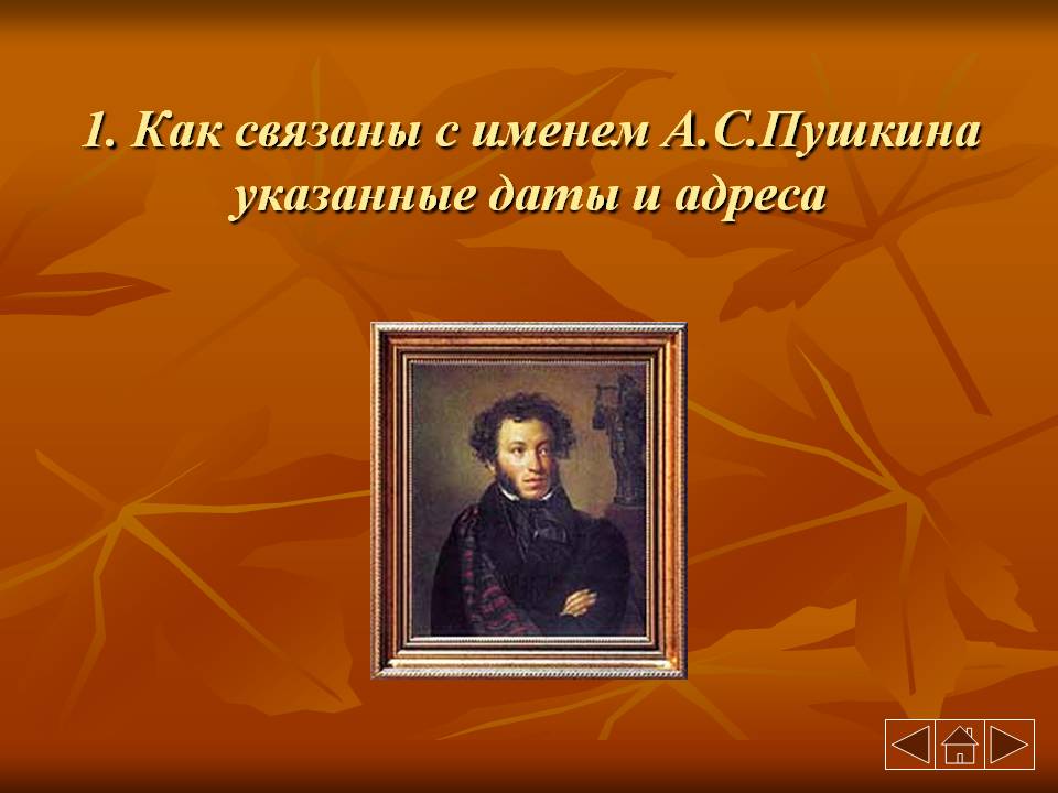 Даты и адреса