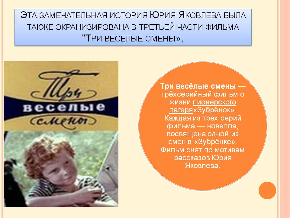 Замечательная история Юрия Яковлева