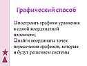Построить графики уравнения в одной координатной плоскости