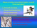 О какой птице идет речь