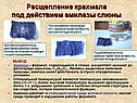 Расщепление крахмала под действием амилазы слюны
