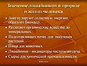 Значение лишайников в природе и жизни человека