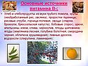 Основные источники витамина В1