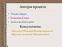 Авторы проекта: