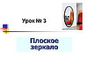 Плоское зеркало
