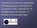 Изменение количества движения