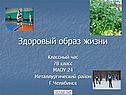 Здоровый образ жизни